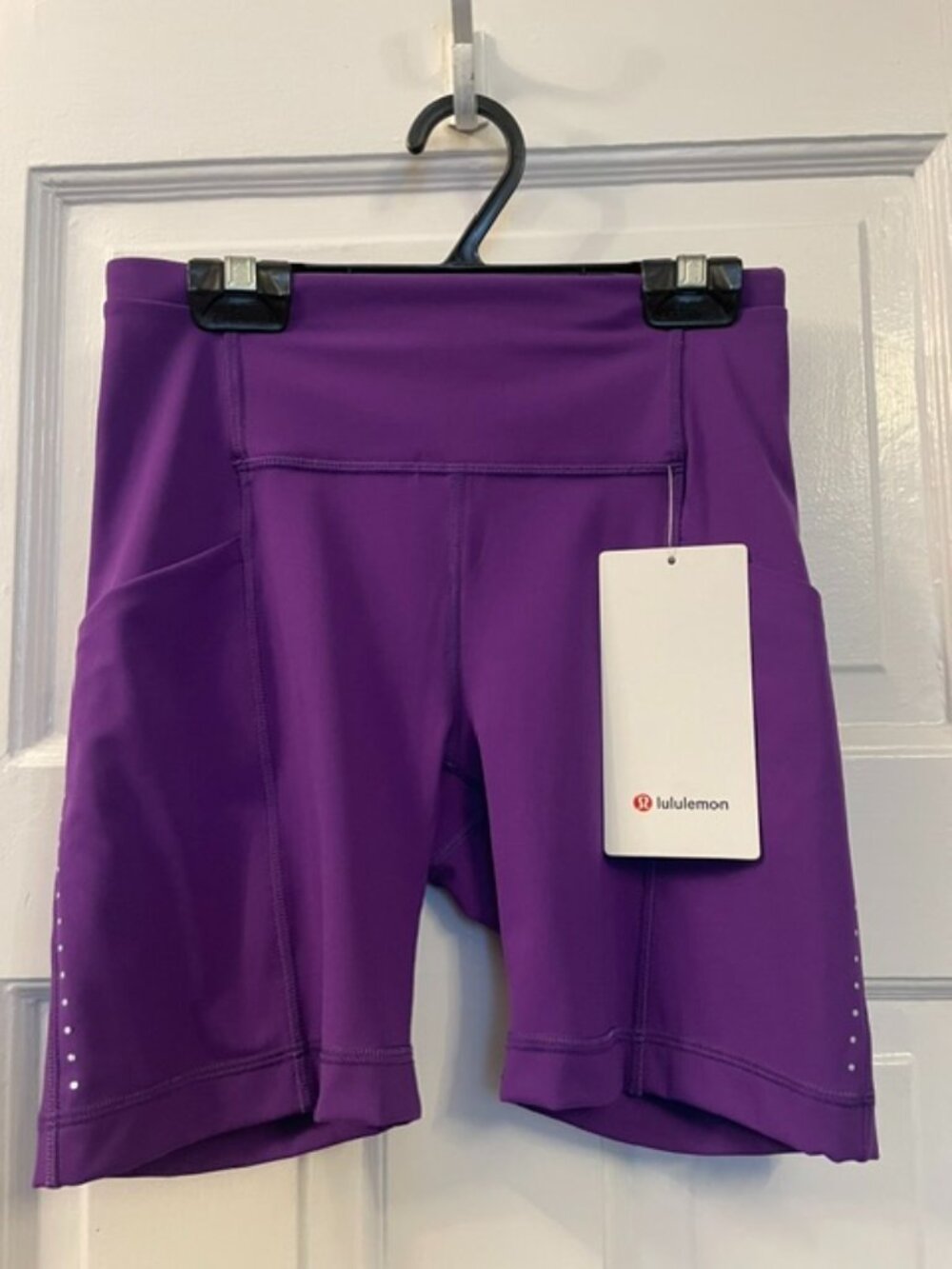(NWT) Lululemon Swift Speed 6" High Rise Shorts Purple Size 4